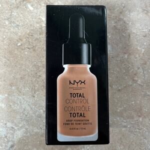 NYX Total Control Drop Foundation TCDF15 Caramel 0.43 Fl Oz Professional